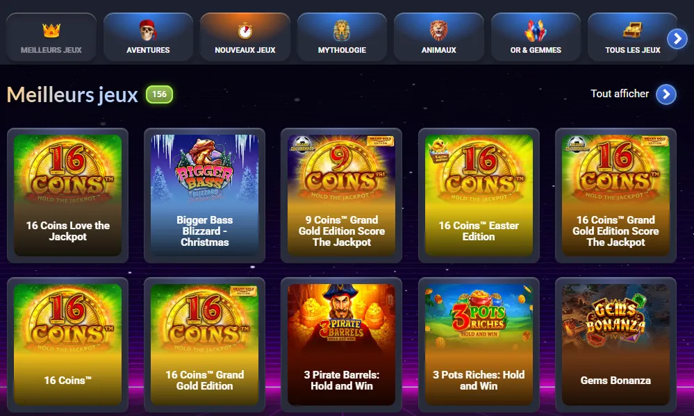 Bonus disponibles sur les casinos sans KYC